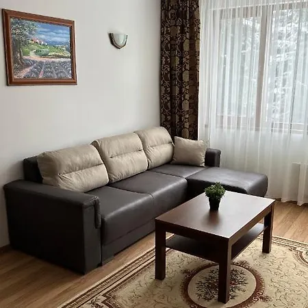 アパート в затворен комплекс рила парк-конярски в курорта ボロヴェッツ